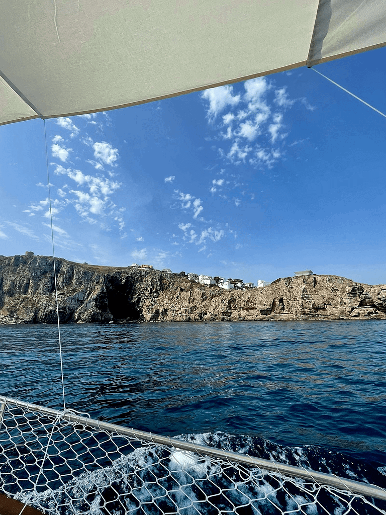 Ruta sur en barco desde Palamós hacia Playa de Aro
